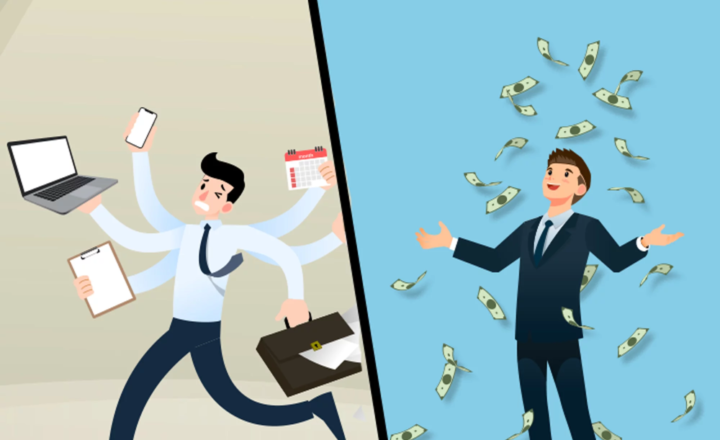 corporate job vs business
